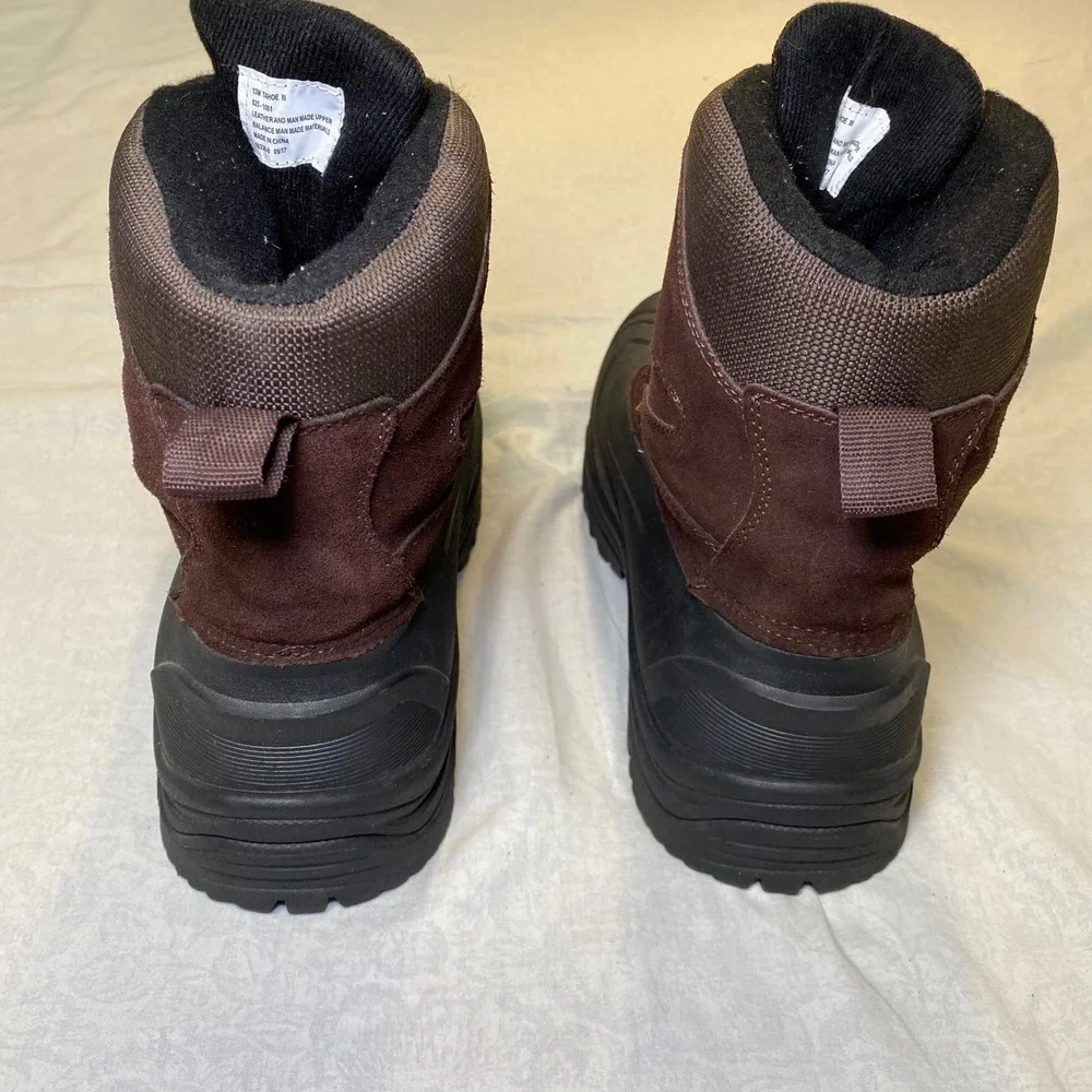 Kamik Tahoe III Winter‎ Snow Boots Men's Size 13 Brown Waterproof Thinsulate